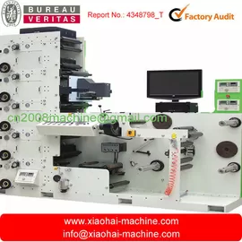 RY320 Full Automatic self adhesive sticker label FLexo Printing Machine With Computer supplier