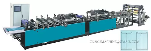 ZFD Series Computer Control High Speed Central And Bottom Sealing Bag Making Machine supplier