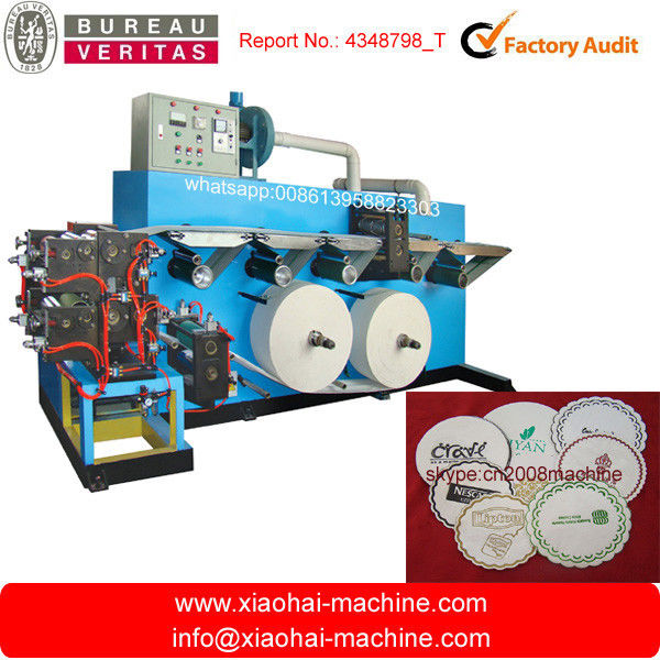 Paper Coaster Making Machine For Hotel Cup supplier