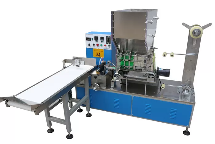 super high speed single drinking straw wrapping machine without printing funcation for paper or plastic bopp film both