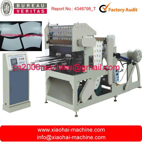 Full automatic paper cup fan punching machine for roll paper