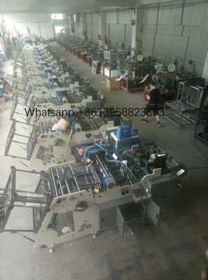 auto stereo carton box erecting Paper box making machine for food packing supplier