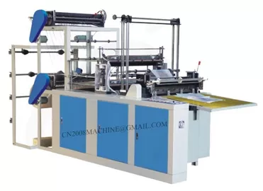 SHXJ-B Series Computer Control Double Layer Heat Sealing And Cold Cutting Bag Making Machine supplier