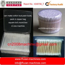 Full Automatic Cotton BUD Making Machine with Drying & Packing (plastic/Bamboo and Wood St supplier