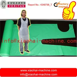 PE Plastic Rolling Apron Making Machine For Hair Salon,Can be Sheet Apron supplier