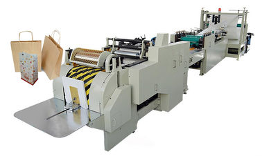 Roll Feeding Square Bottom Paper Bag Making Machine supplier