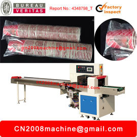 Simple Plastic film packaging machine for paper cup supplier