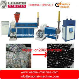 Plastic Film Recycling Machine with force feeder,with auto filter changer supplier