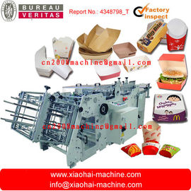 hamburger box pasting machine supplier