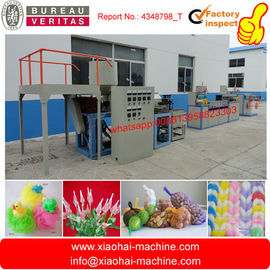 Plastic Shower ball mesh Knotless Net Extrusion Line For Pp vegetable, Fruit Bag , supplier