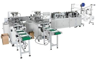 has stock full automatic Disposable coronavirus face mask making machine 100pcs/minute supplier