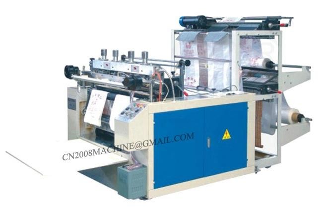 DFRX2 Series Computer Control Double Lines Heat Sealing And Heat Cutting Bag Making Machine supplier