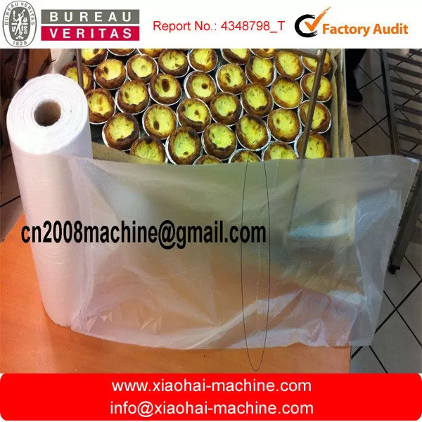 high density pe precut bags cutting and making machine for supermarket supplier