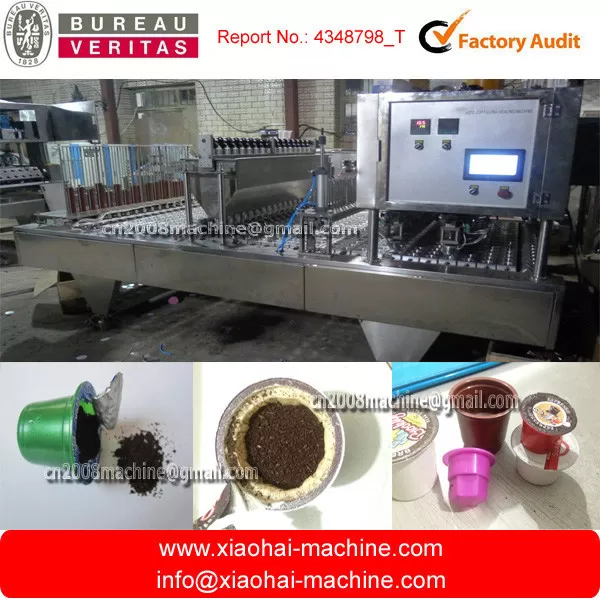 K cup coffee capsules filling and sealing machine supplier