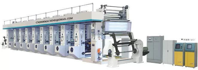 BSY-P Series Eight Color Computer Control High Speed(120m、Min)Rotogravure Printing Machine For Paper supplier