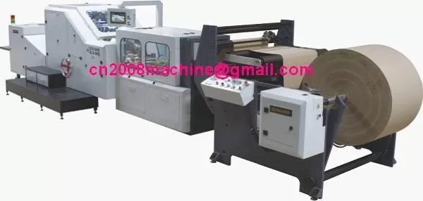 CY290/CY460 Roll Feeding Square Bottom Paper Bag Making Machine supplier
