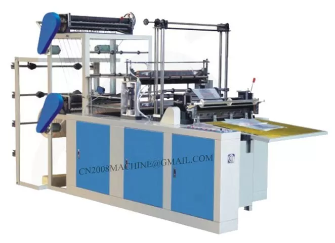 3-1.SHXJ-B Series Computer Control Double Layer Heat Sealing And Cold Cutting Bag Making Machine supplier