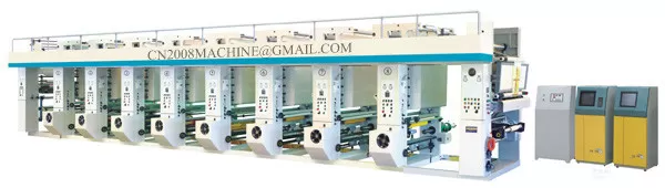 GWASY Eight Color Computer Control High Speed(120m/Min) Rotogravure Printing Machine supplier