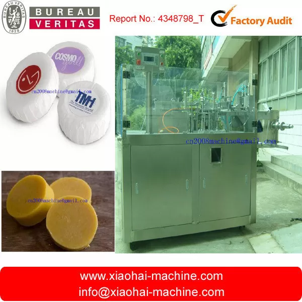 Plastic Packaging Material automatic hotel soap packing machine supplier