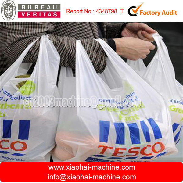 has Video plastic shopping bags making machine supplier