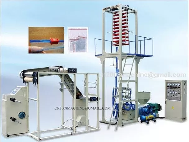 ZIP Series Ldpe Self- Sealing Bag Film Blowing Machine supplier