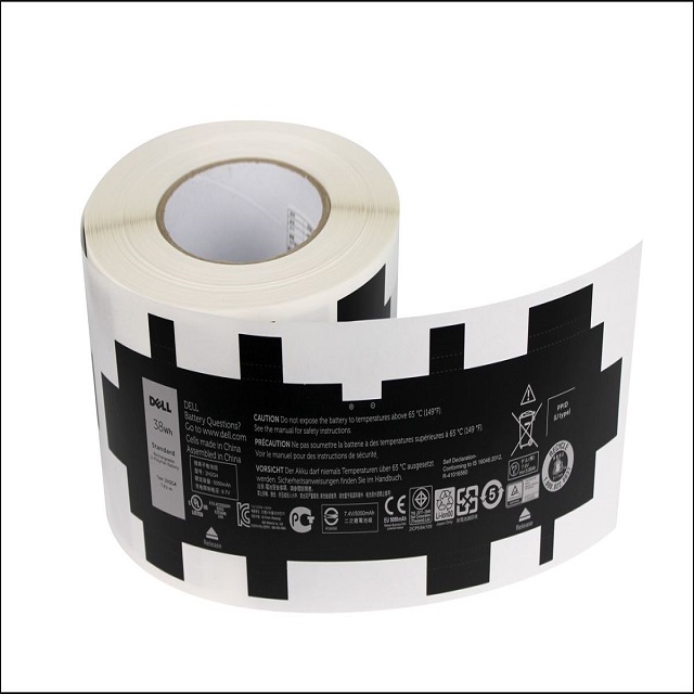 IR UV Adhesive Sticker Label Press With Die Cutting Inline For 2 colors ...